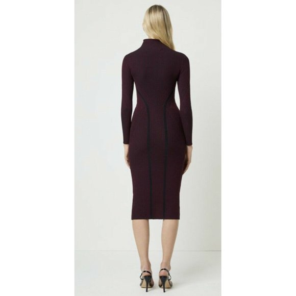 French Connection Simona Body Con Sweater Dress LS - Picture 5 of 6